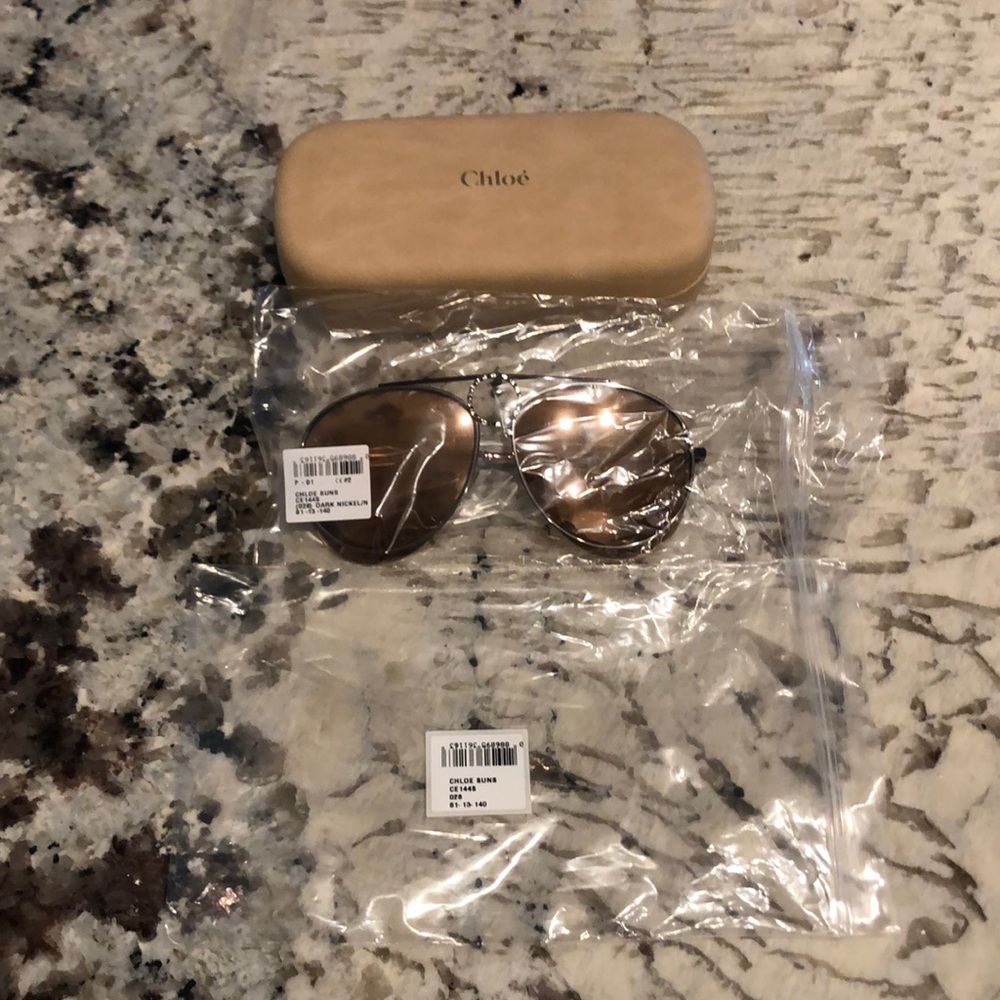 Chloe CE144S Aviator Sunglasses